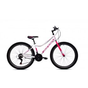   Capriolo Diavolo 600 26" lányka MTB kerékpár 14" Fehér 