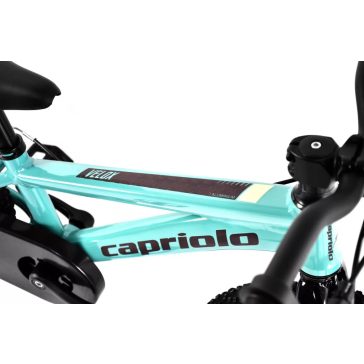  Capriolo LC KID 18" hátra tekerhető gyerek kerékpár Türkiz