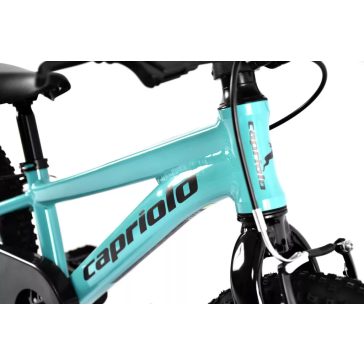   Capriolo LC KID 18" hátra tekerhető gyerek kerékpár Türkiz
