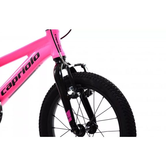 Capriolo LC KID 16" hátra tekerhető gyerek kerékpár Rózsaszín