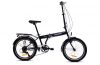 Capriolo Travel 6 sebességes 20" camping kerékpár Fekete