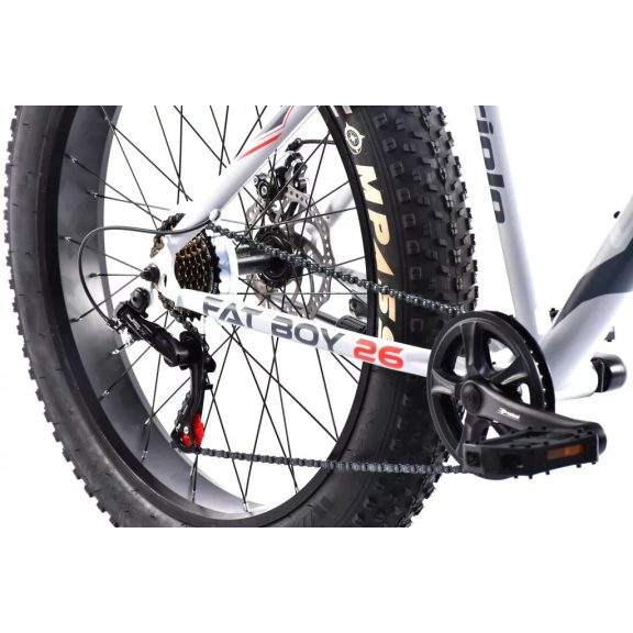 Capriolo Fatboy 26 fatbike kerékpár Szürke