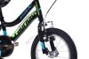Capriolo Diavolo 14" gyerek kerékpár Fekete-Zöld