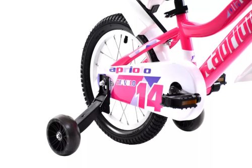 Capriolo Diavolo 14" gyerek kerékpár Rózsaszín-Lila