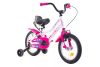 Capriolo Diavolo 14" gyerek kerékpár Fehér-Rózsaszín 