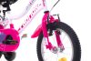 Capriolo Diavolo 14" gyerek kerékpár Fehér-Rózsaszín 