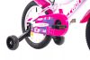 Capriolo Diavolo 14" gyerek kerékpár Fehér-Rózsaszín 