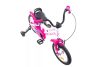 Capriolo Diavolo 14" gyerek kerékpár Fehér-Rózsaszín 