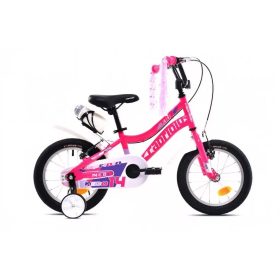 Capriolo Kido 14" gyerek kerékpár Rózsaszín -Lila