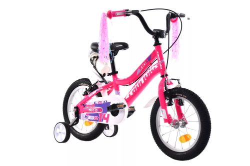 Capriolo Kido 14" gyerek kerékpár Rózsaszín -Lila