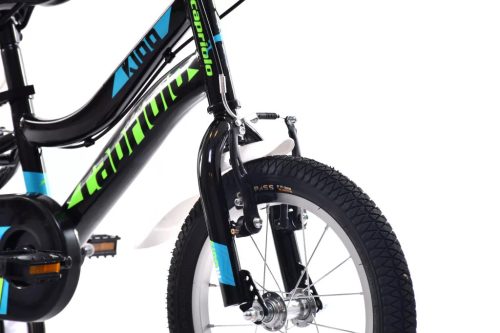 Capriolo Kido 14" gyerek kerékpár Fekete-Zöld