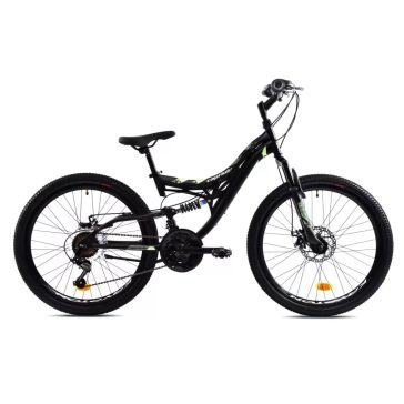 Capriolo CTX 240 24" gyerek kerékpár Fekete-Zöld