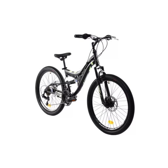Capriolo CTX 240 24" gyerek kerékpár Fekete-Zöld