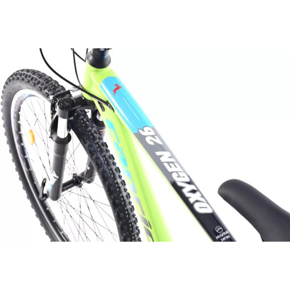 Capriolo Oxigen 26" gyerek MTB kerékpár 16" Neonzöld