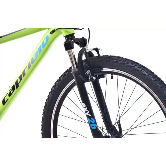 Capriolo Oxigen 26" gyerek MTB kerékpár 16" Neonzöld