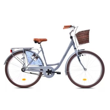   Capriolo Diana 26” 1 sebességes női városi kerékpár 18"  Selyemszürke