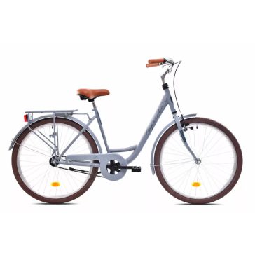   Capriolo Diana 26” 1 sebességes női városi kerékpár 18"  Selyemszürke