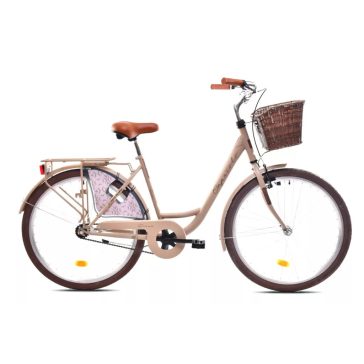   Capriolo Diana 26” 1 sebességes női városi kerékpár 18"  Mattbézs