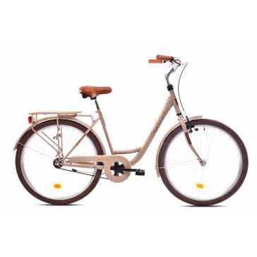   Capriolo Diana 26” 1 sebességes női városi kerékpár 18"  Mattbézs