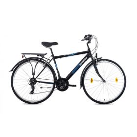   Csepel Landrider férfi 21 seb. trekking kerékpár 19" Fekete