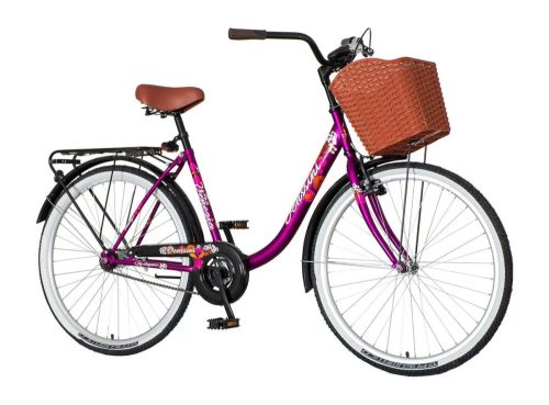 Venssini Venezia női városi kerékpár lila 