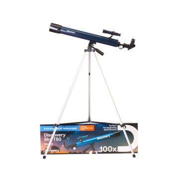 Levenhuk discovery Sky T50 teleszkóp könyvvel