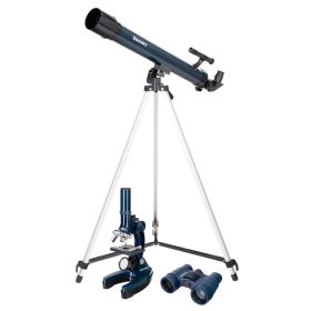 Levenhuk Discovery Scope 3 készlet és könyv