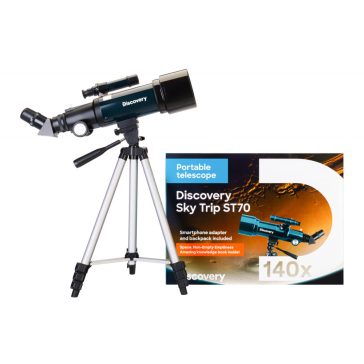Discovery Sky Trip ST70 teleszkóp és könyv