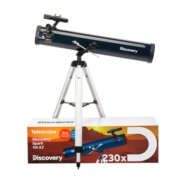 Discovery Spark 114 AZ teleszkóp könyvvel