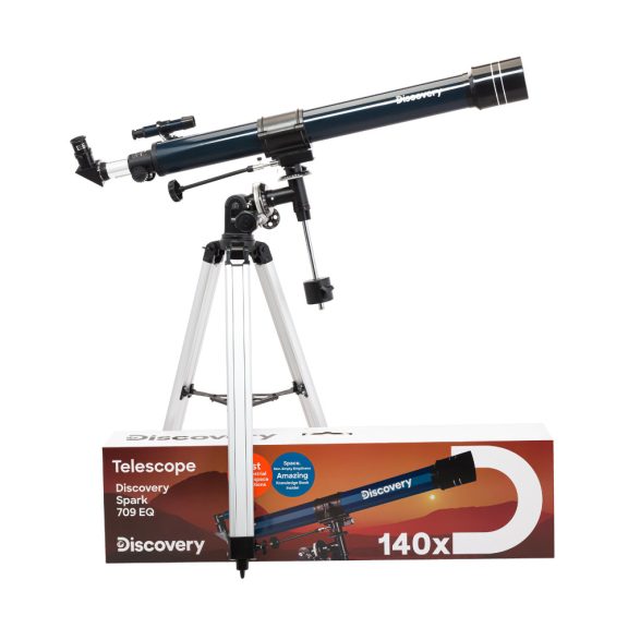 Discovery Spark 709 EQ teleszkóp könyvvel