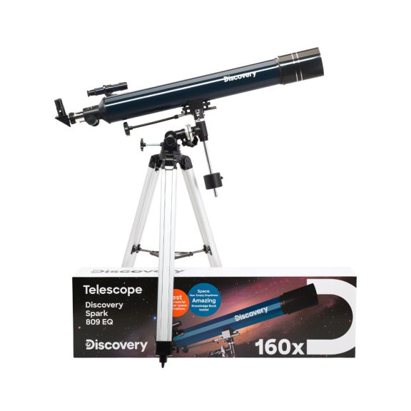 Discovery Spark 809 EQ teleszkóp könyvvel