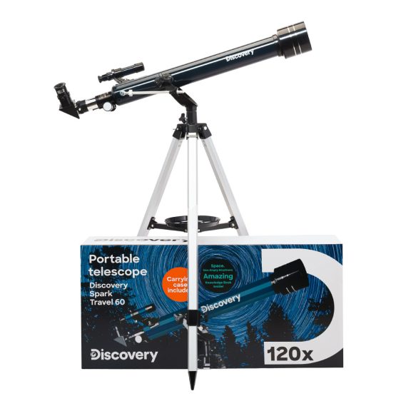 Levenhuk Discovery Spark Travel 60 teleszkóp könyvvel