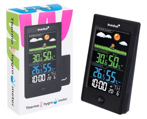 Levenhuk Wezzer Teo TH40 hőmérséklet- és páratartalom-mérő
