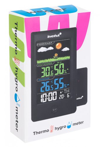 Levenhuk Wezzer Teo TH40 hőmérséklet- és páratartalom-mérő