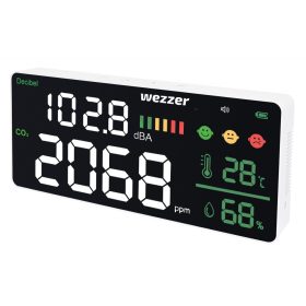   Levenhuk Wezzer Air PRO CN20 levegőminőség-/zajérzékelő