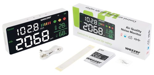 Levenhuk Wezzer Air PRO CN20 levegőminőség-/zajérzékelő