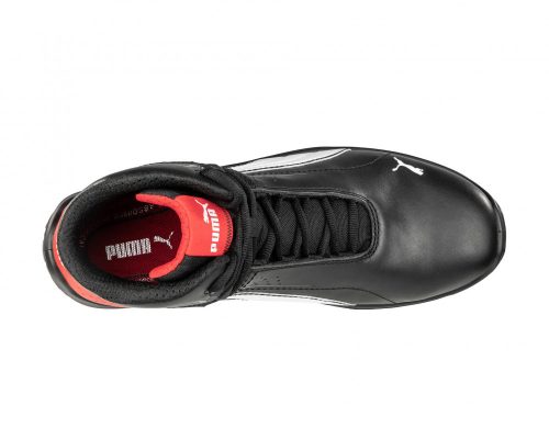 Puma Touring Black Mid S3 Esd Src Munkavédelmi Bakancs