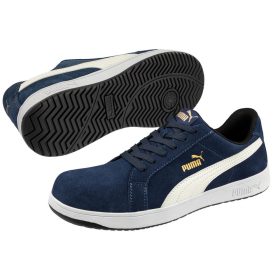 Iconic Suede Navy Low S1PL ESD FO HRO SR