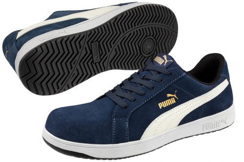 Iconic Suede Navy Low S1PL ESD FO HRO SR